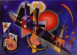 Wassily Kandinsky In Blue painting